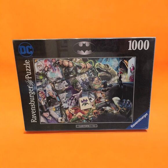 New Sealed Ravensburger DC Batman Collector's Edition 1000 Pieces Jigsaw Puzzle - Picture 1 of 6